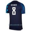 Camiseta de fútbol Croacia Kovacic 8 Segunda Equipación Mundial 2022 - Hombre